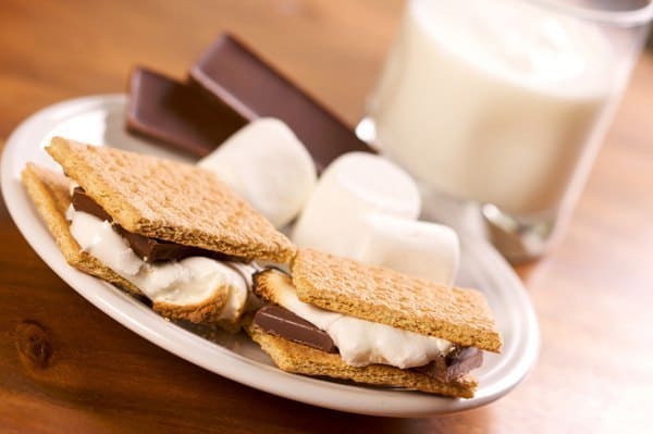 grilled s'mores