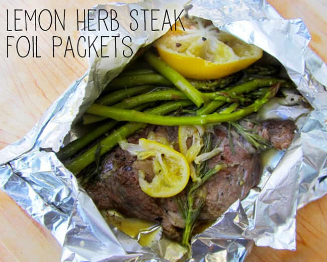 lemon herb steak