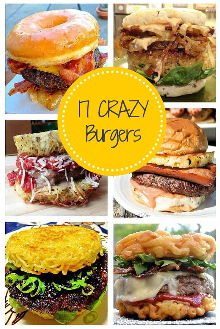 crazy burger recipes
