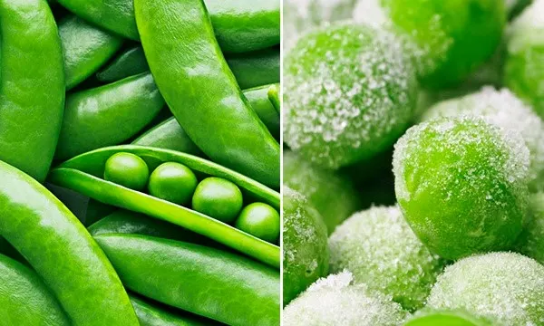 Frozen vegetables