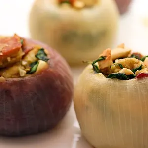 stuffed onions gourmet grilling