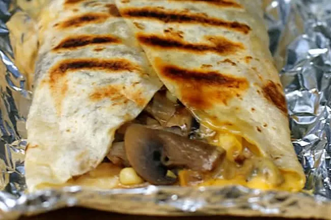 campfire quesadillas