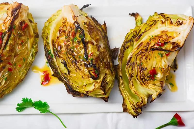 Grilled Cabbage