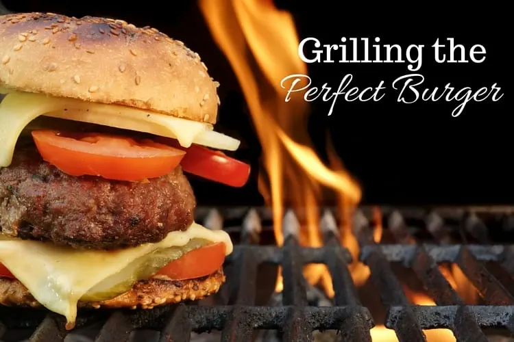 grilling the perfect burger
