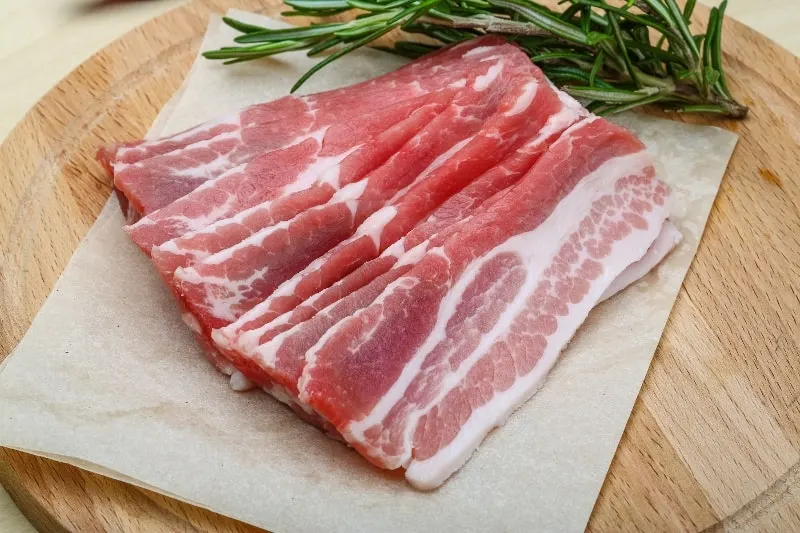 grilled bacon breakfast