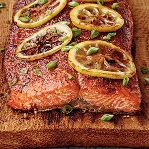 Simple Cedar Plank Salmon