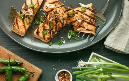 Firecracker Grilled Salmon