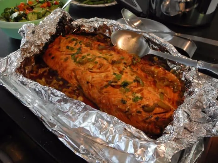 Maple Soy Salmon
