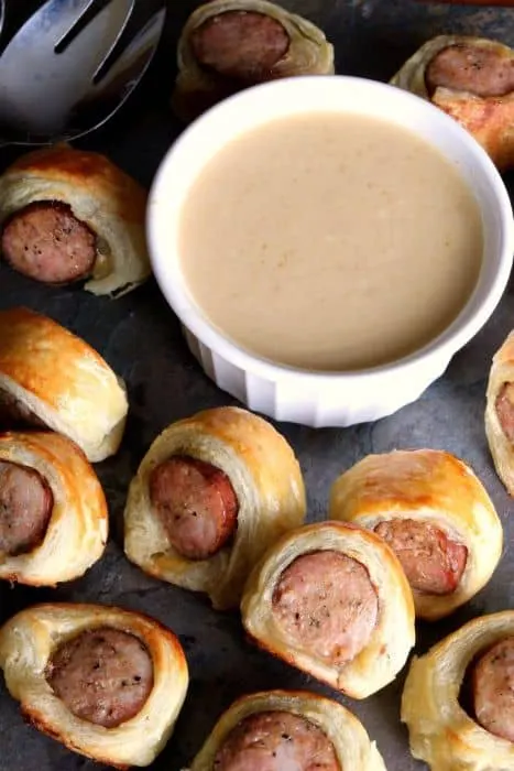 Garlic Sausage Bites
