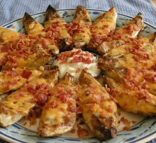 Grilled Potato Skins