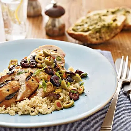 Lemon Olive Grilled chicken