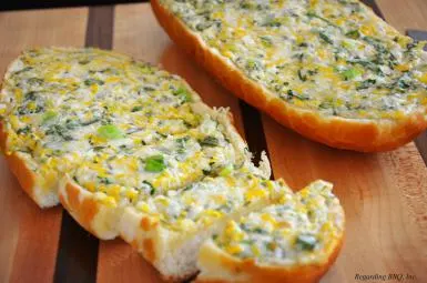 Lime and Cilantro Garlic Bread