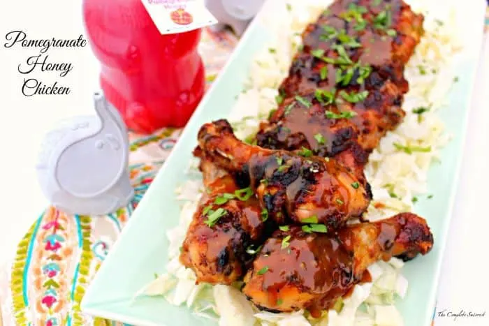 Pomegranate Honey Chicken