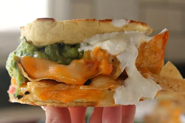 Ultimate Nacho Grilled Cheese