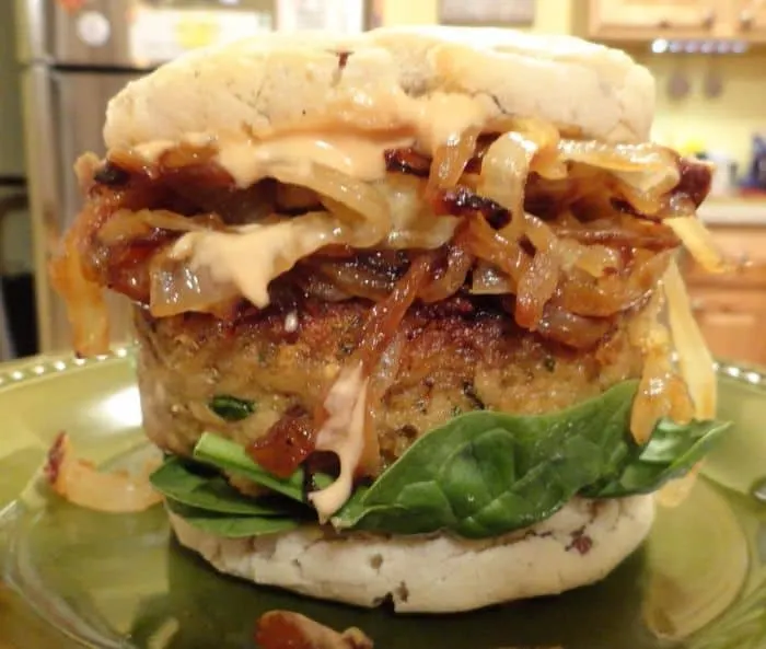 Vegan Eggplant Crunchburger
