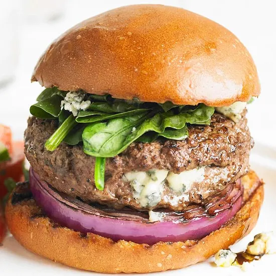 Blue Cheese Stuffed Burger