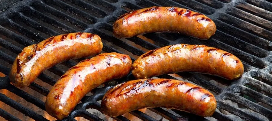 Boiling Brats in Beer