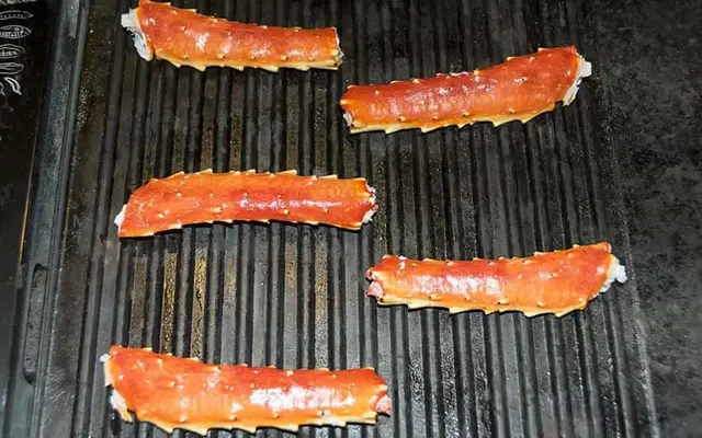 Grilling King Crab Legs in Foil