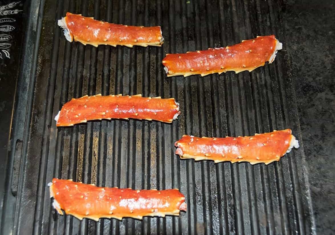 Grilling King Crab Legs in Foil