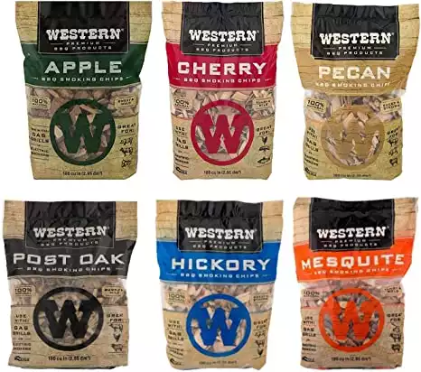 Western Wood Smoking Chip Variety Pack